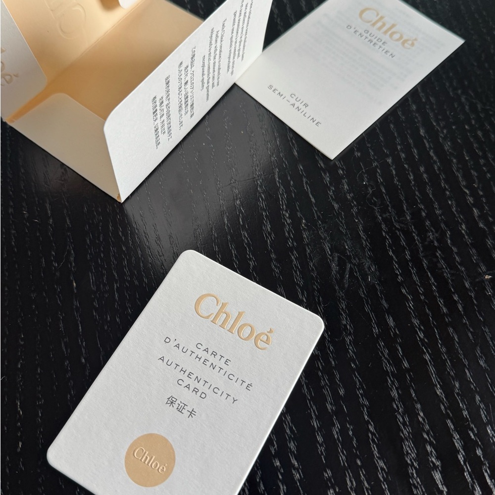 Authentic Chloe Marcie Tan Saddle Bag. - Picture 13 of 16